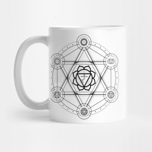 7 chakras - Sacred Circle - Balanced Chakras Mug